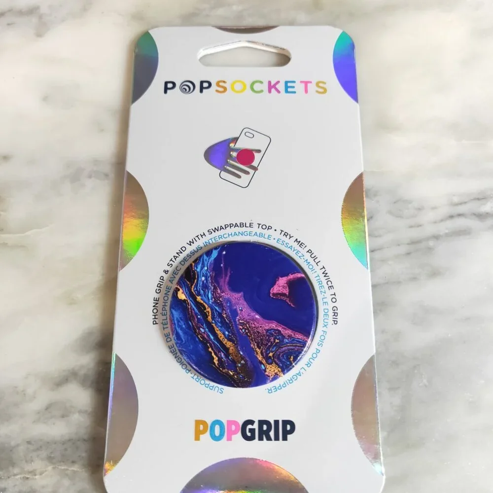 Galactic Magma Popsockets Single Grip & Stand Universal Phones and Tablet Holder